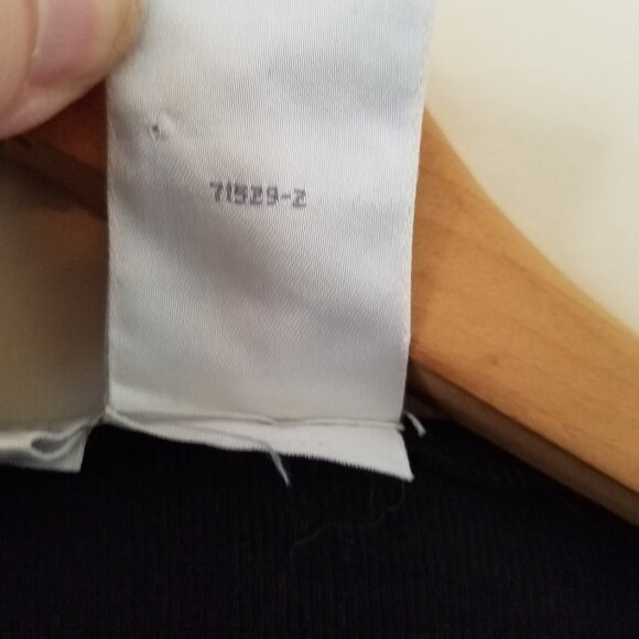 Worthington Stretch Black Button up V Neck Cardigan Size 2X - Picture 5 of 12